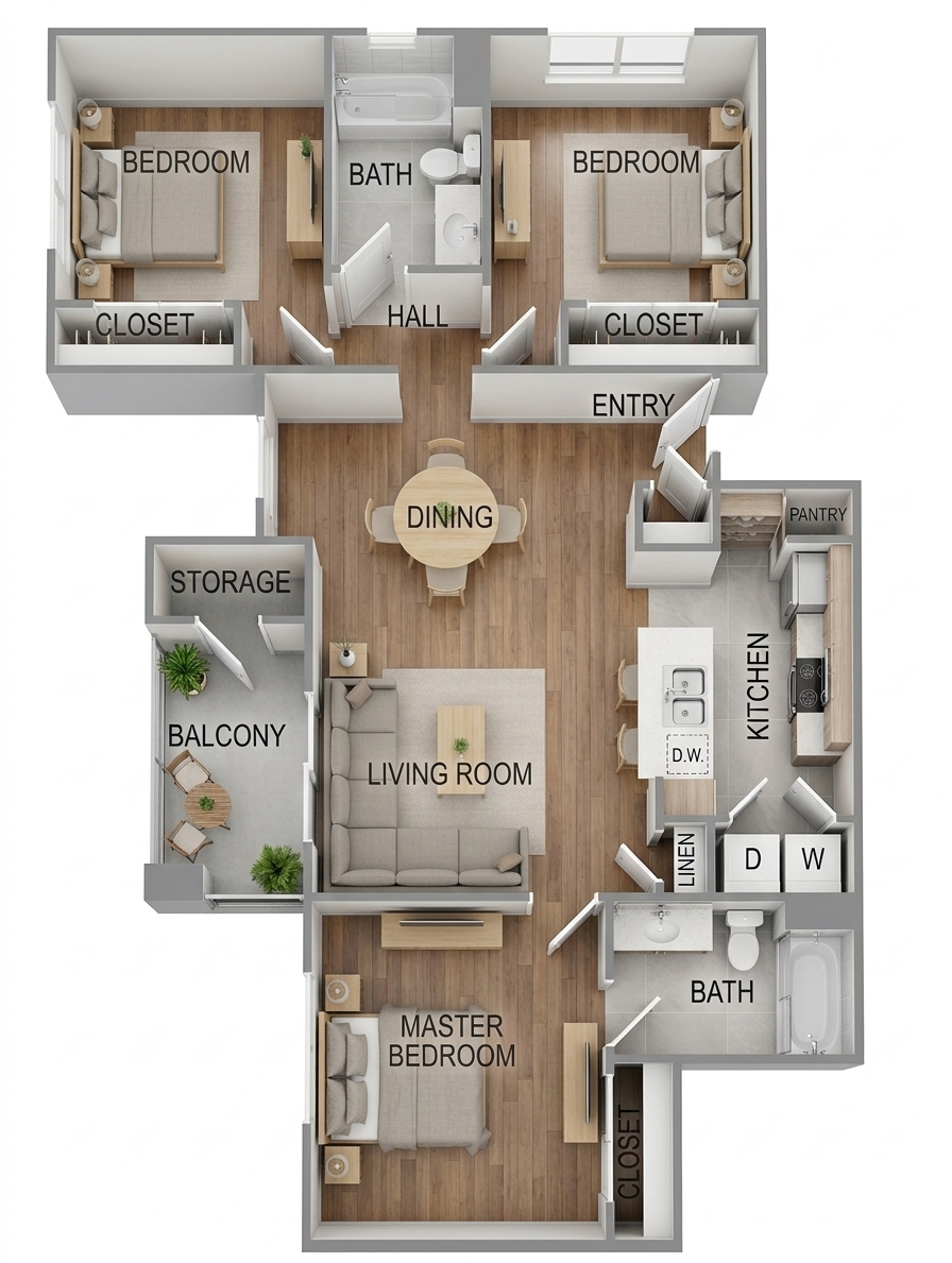  D1 floor plan layout 