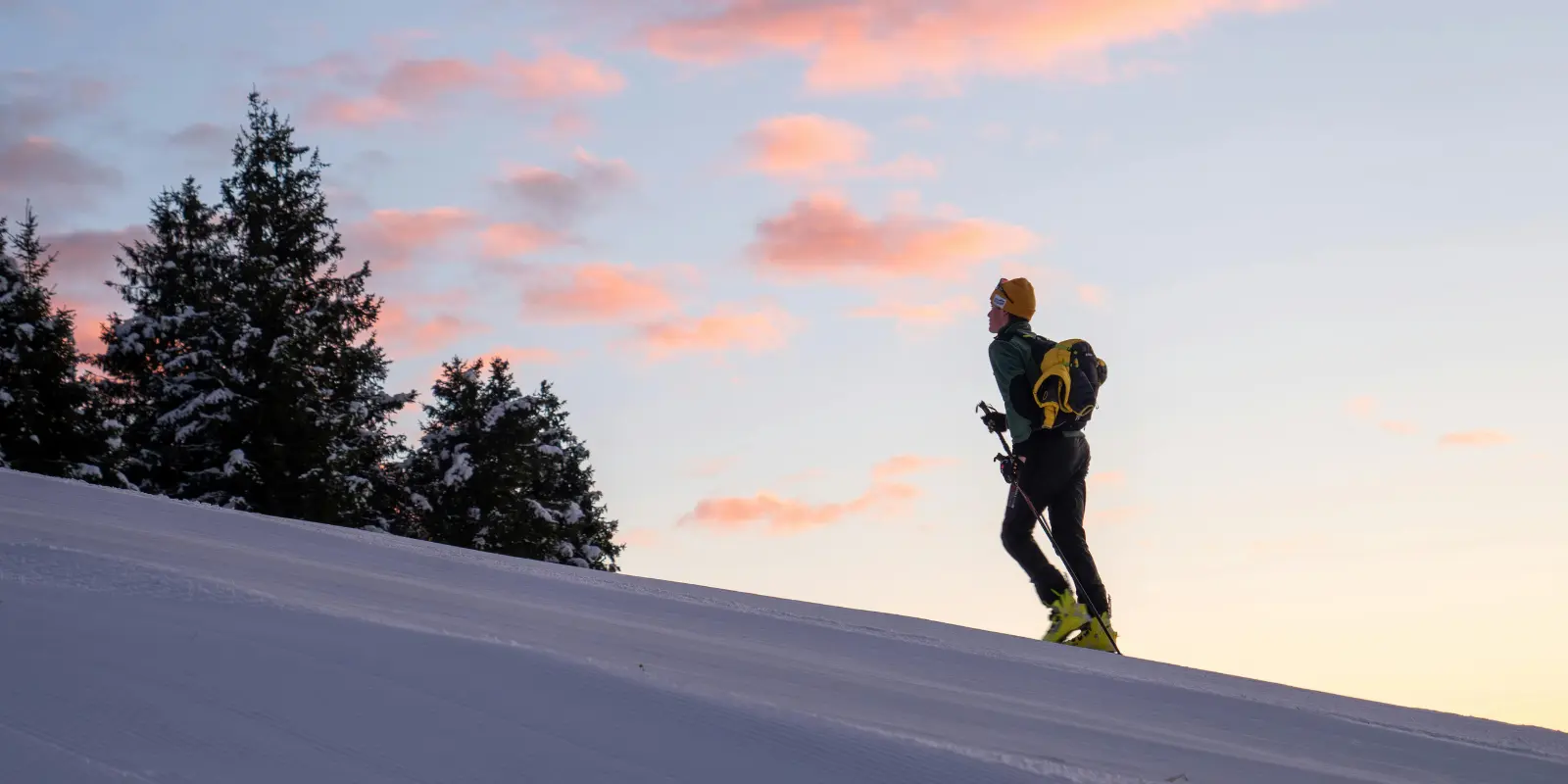 skimo, winter, mountain, exercise, endurance mountan top, sundowner, training, snow, sun, ski mountaineering
