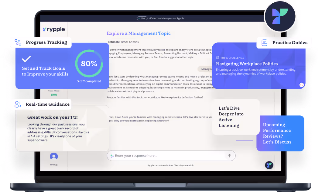 Rypple.ai - Progress Tracking Real-time Guidance