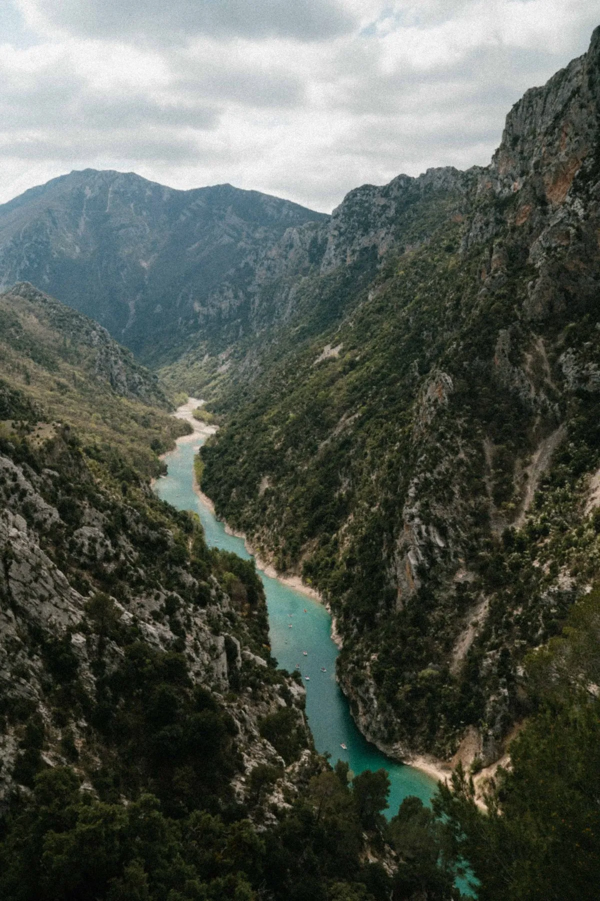 Pour cette randonnée, nous sommes passé par les gorges du Verdon