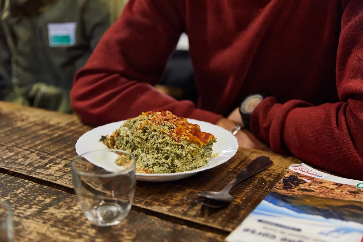 Photo d'un bon plat réconfortant pour bien attaquer le GR20 en Corse.
