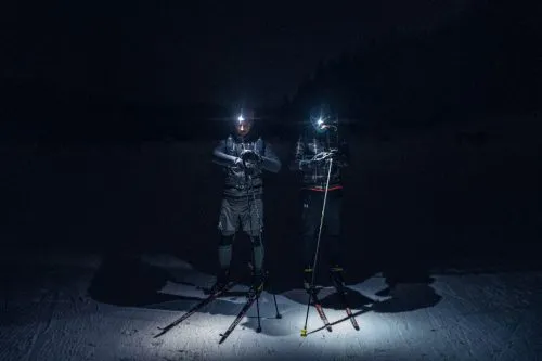 Finir à la frontale sur la Grande Traversée du Jura à ski de fond