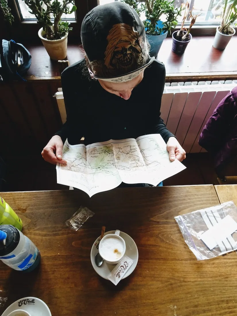 un café en Laponie espagnole