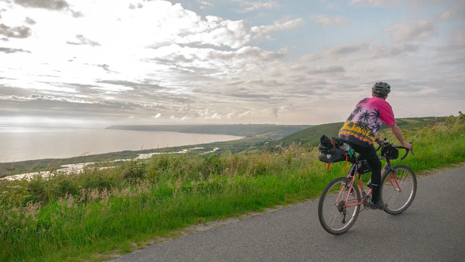 En vélo gravel à travers La Manche