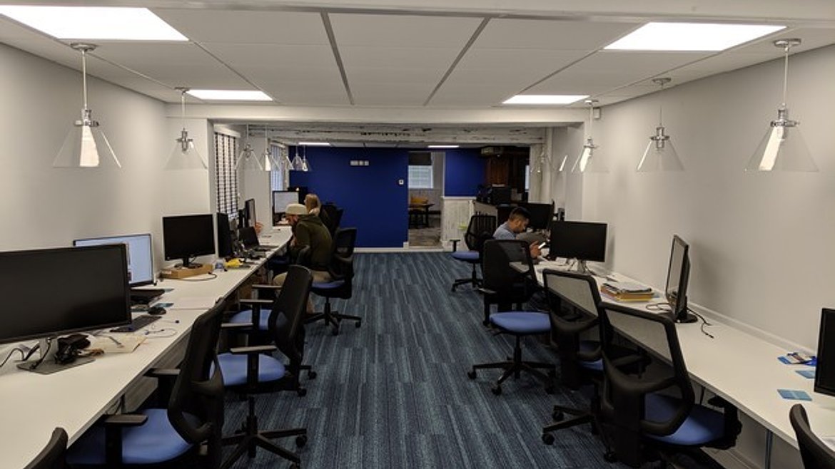 Foresters Arms office post renovation