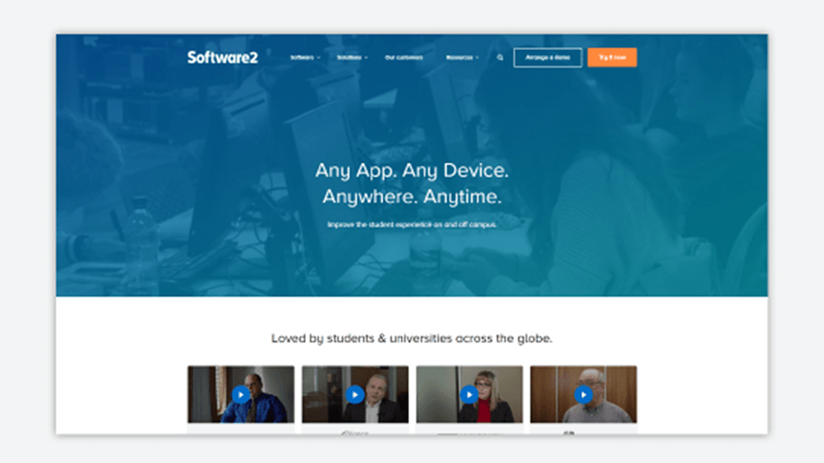 AppsAnywhere.com new home page