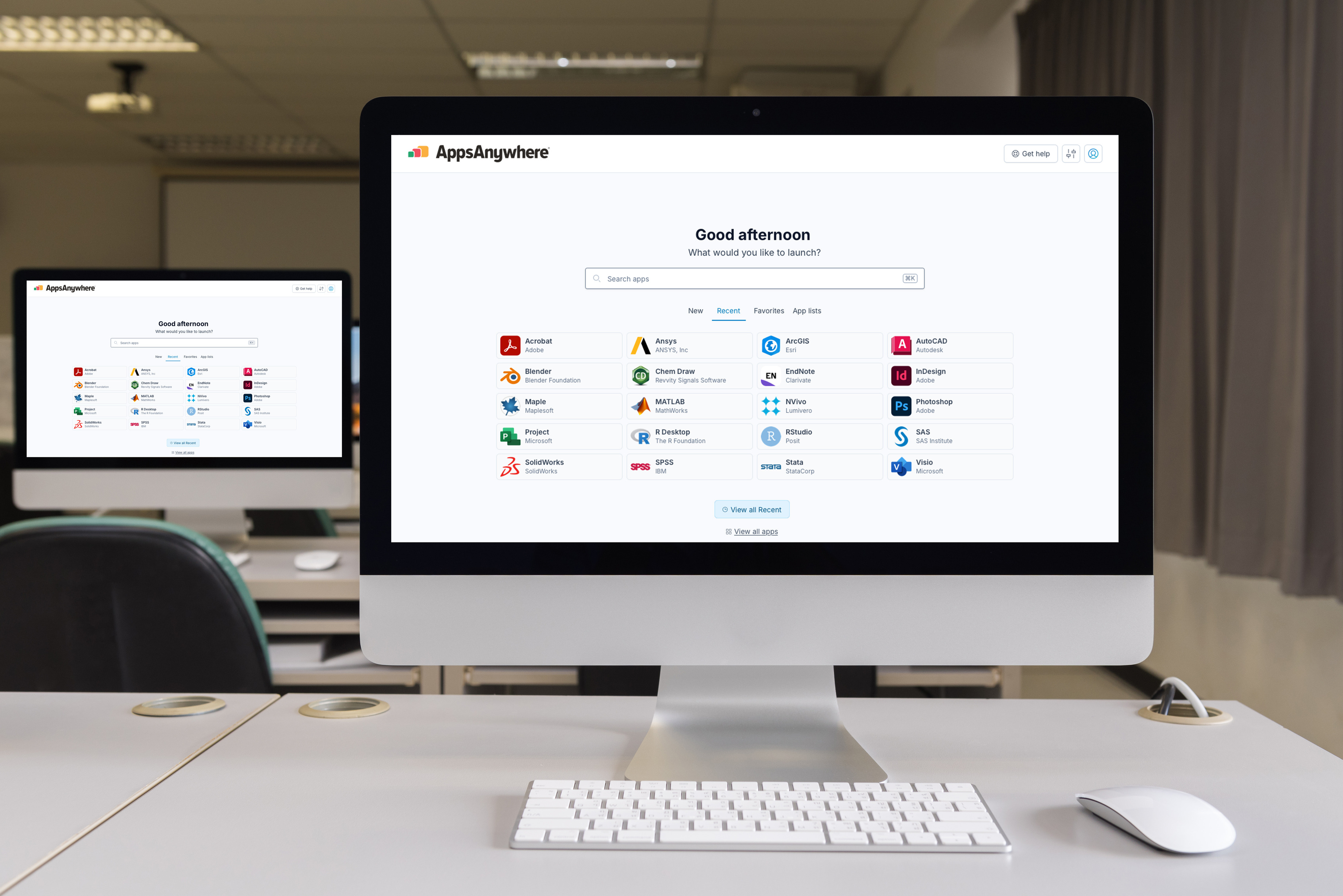 One dedicated place for all applications