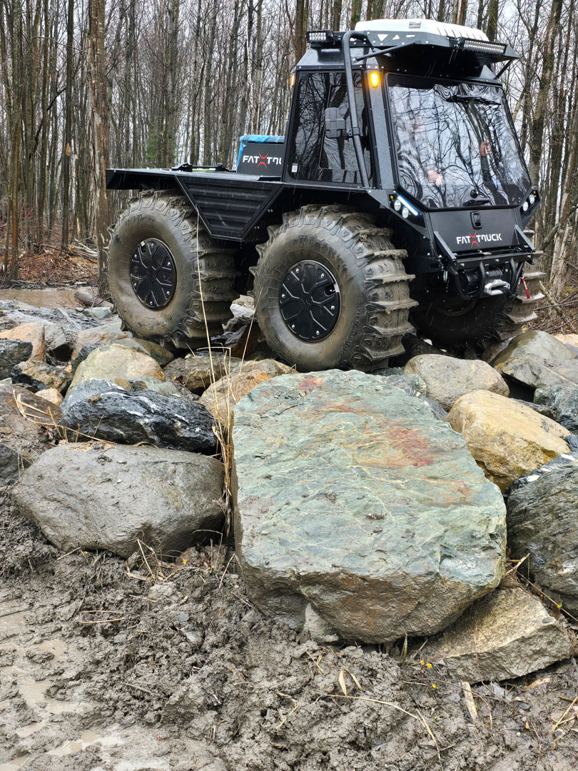 Fat Trucks in Display, different sized 