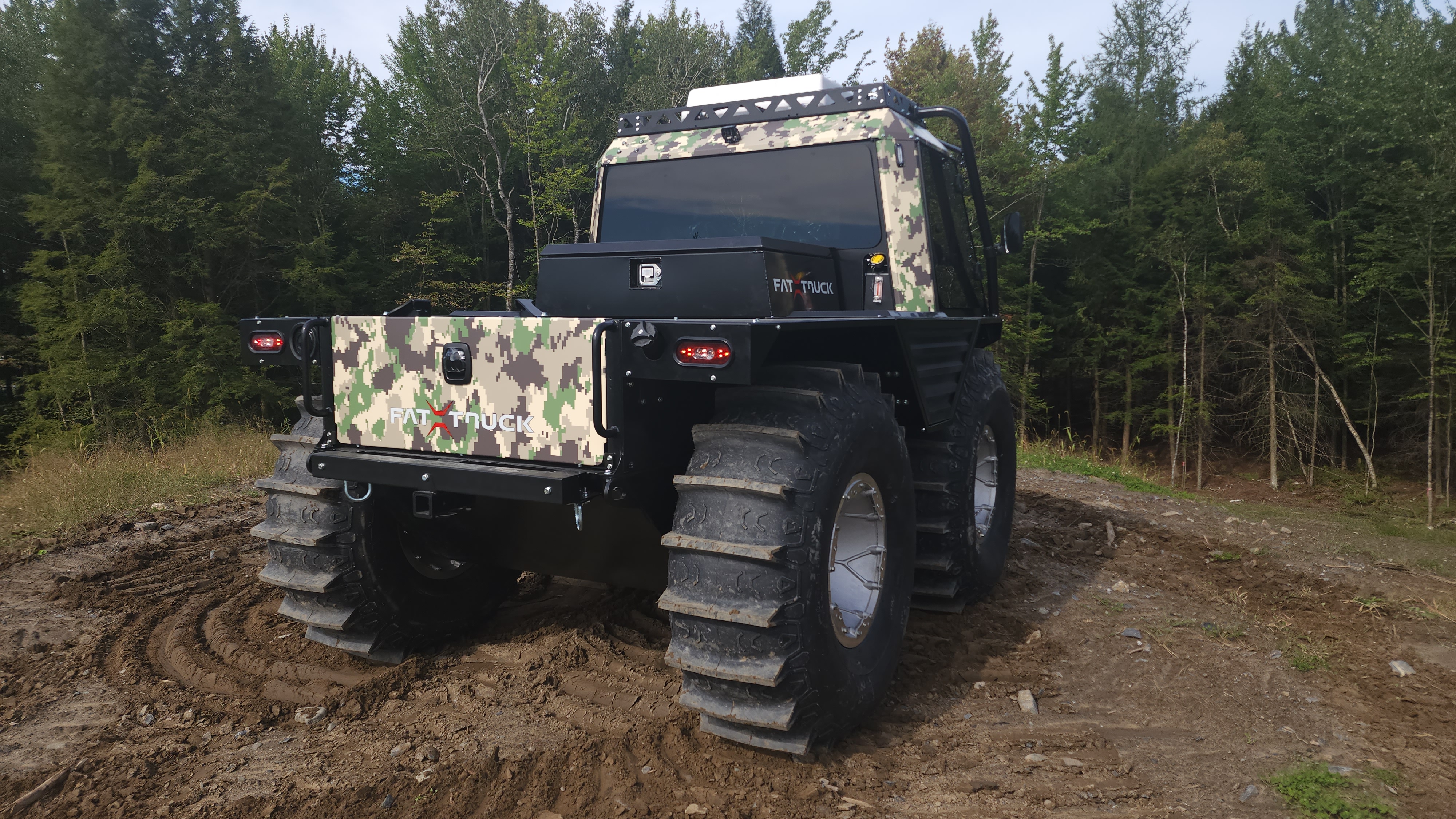 Fat Trucks in Display, different sized 