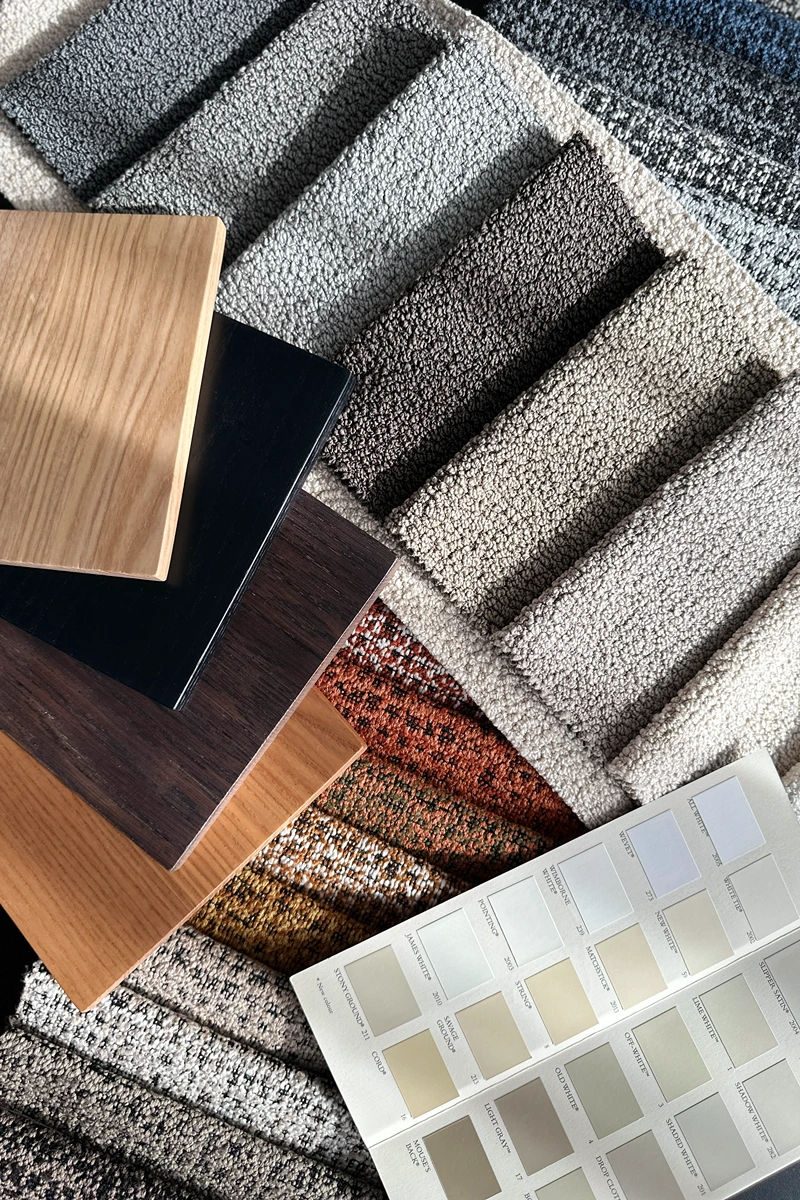B2B interior design materials – custom furniture solutions by Furnilo for architects, hotels, restaurants, and offices.