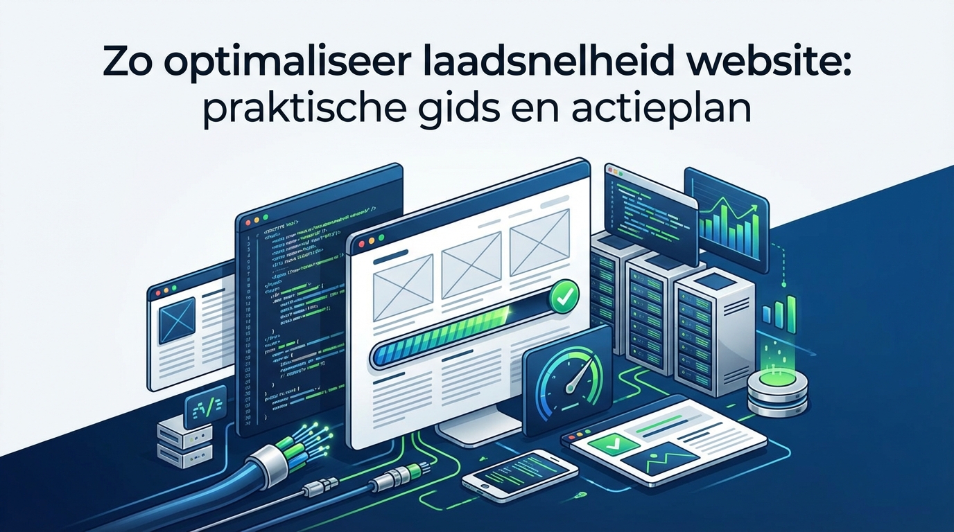 Zo optimaliseer laadsnelheid website: praktische gids en actieplan