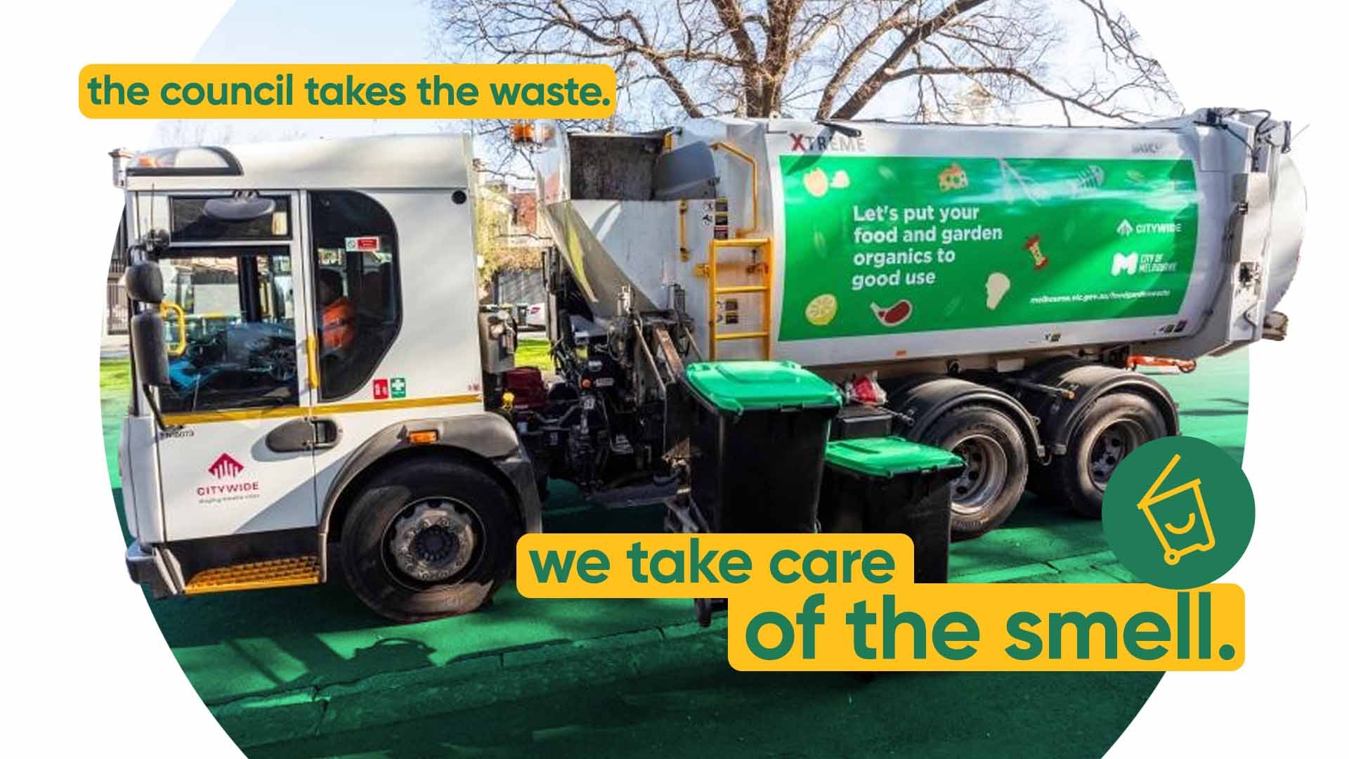council empties it, we clean it