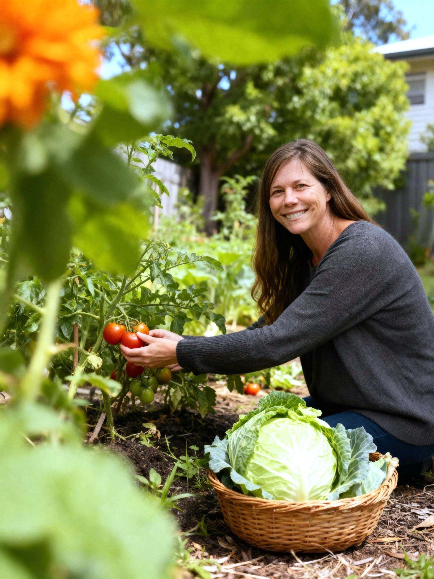 Man smiling while using a mobile phone, representing convenience and ease of accessing telehealth services