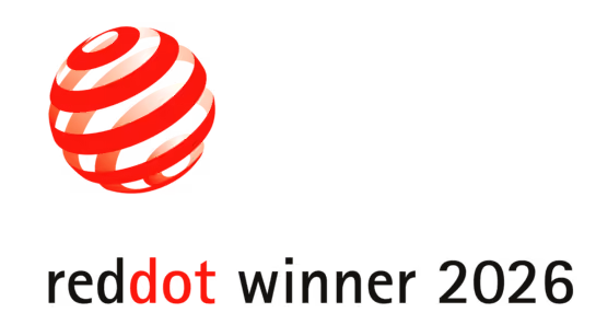 reddot winner 2026 Logo FLUID