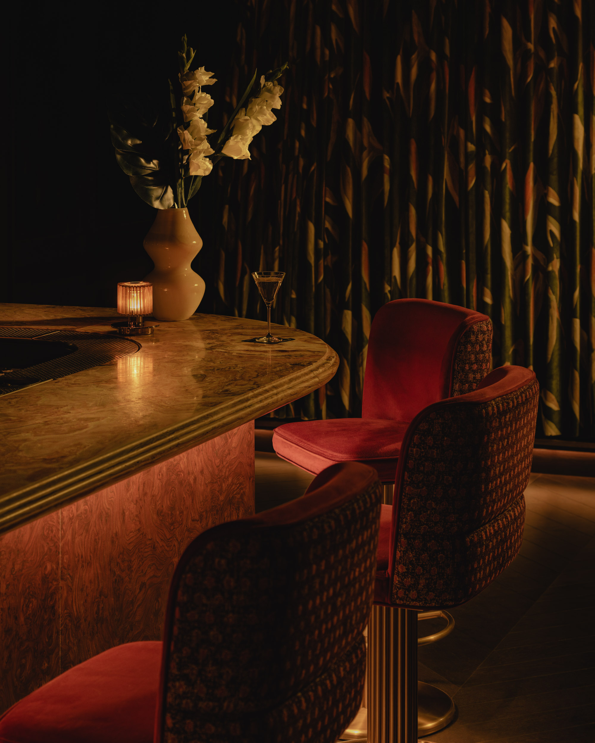 photograph of cocktail bar Prophecy