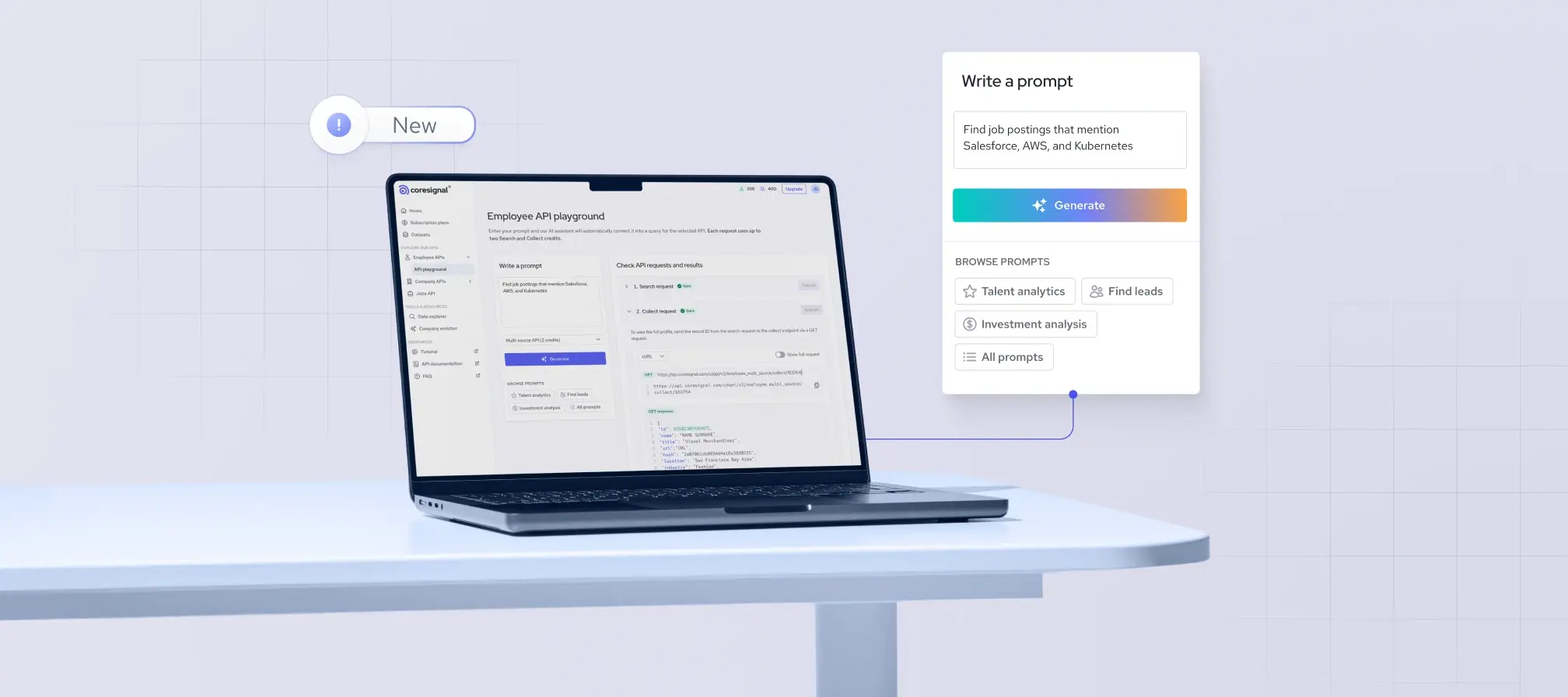 AI query builder