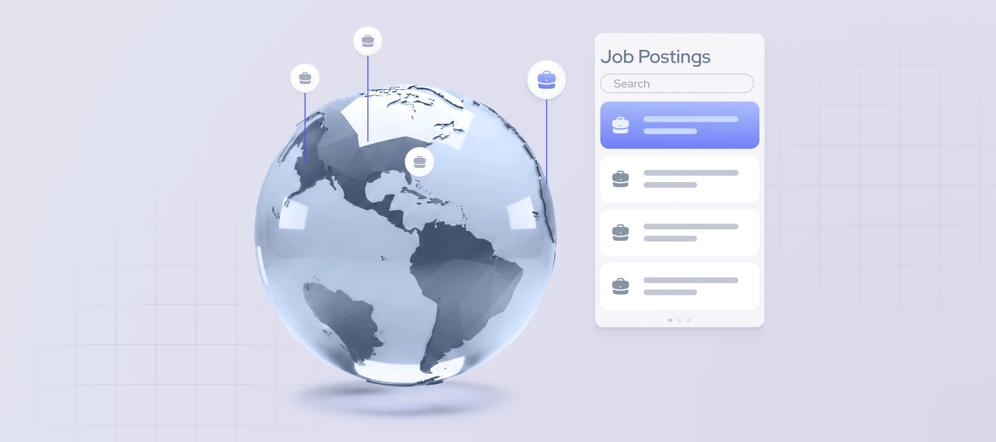 Using jobs database for tracking global job postings