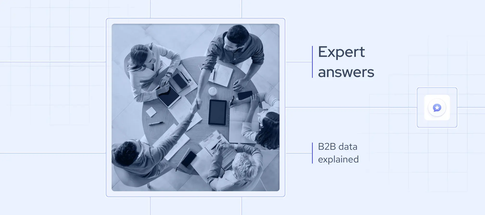 Experts discussing about B2B data