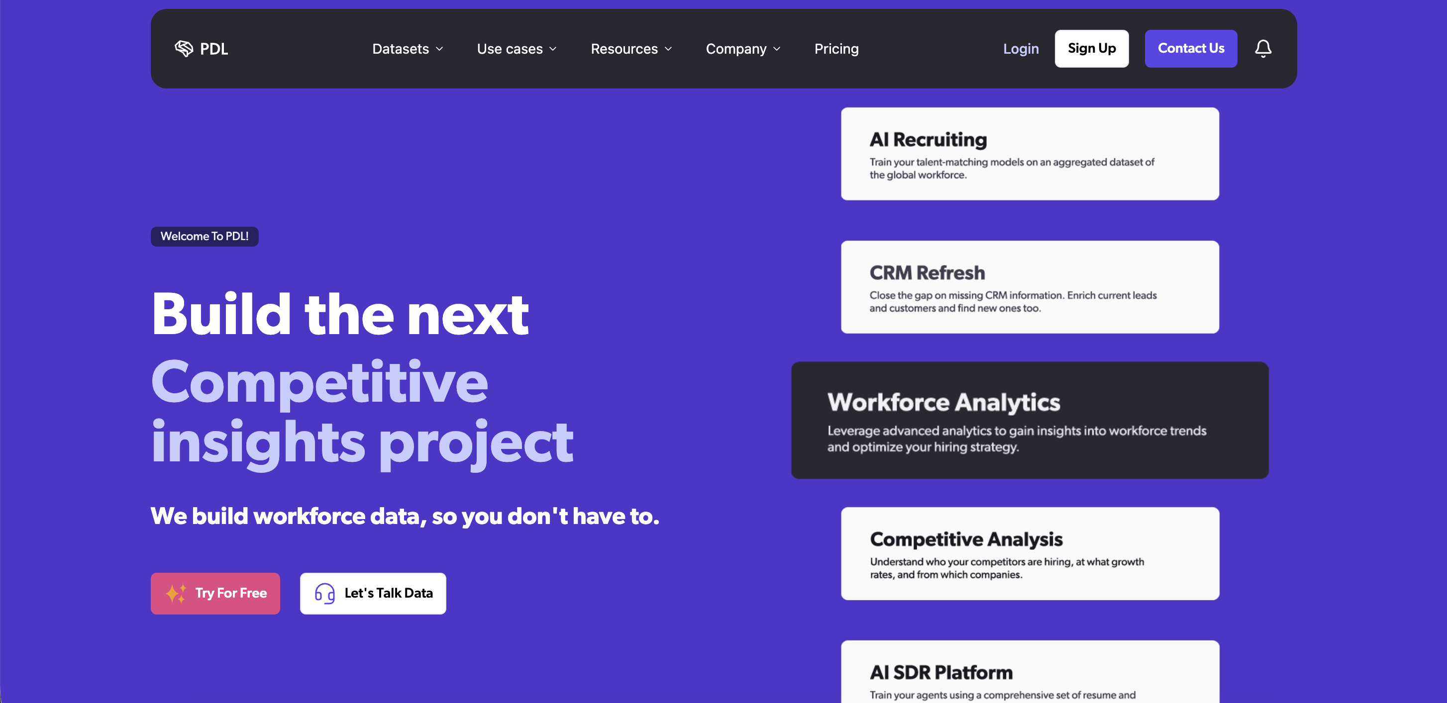 People Data Labs data