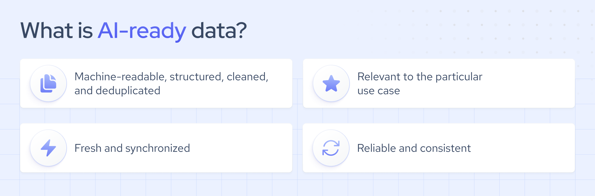 make your data ai-ready
