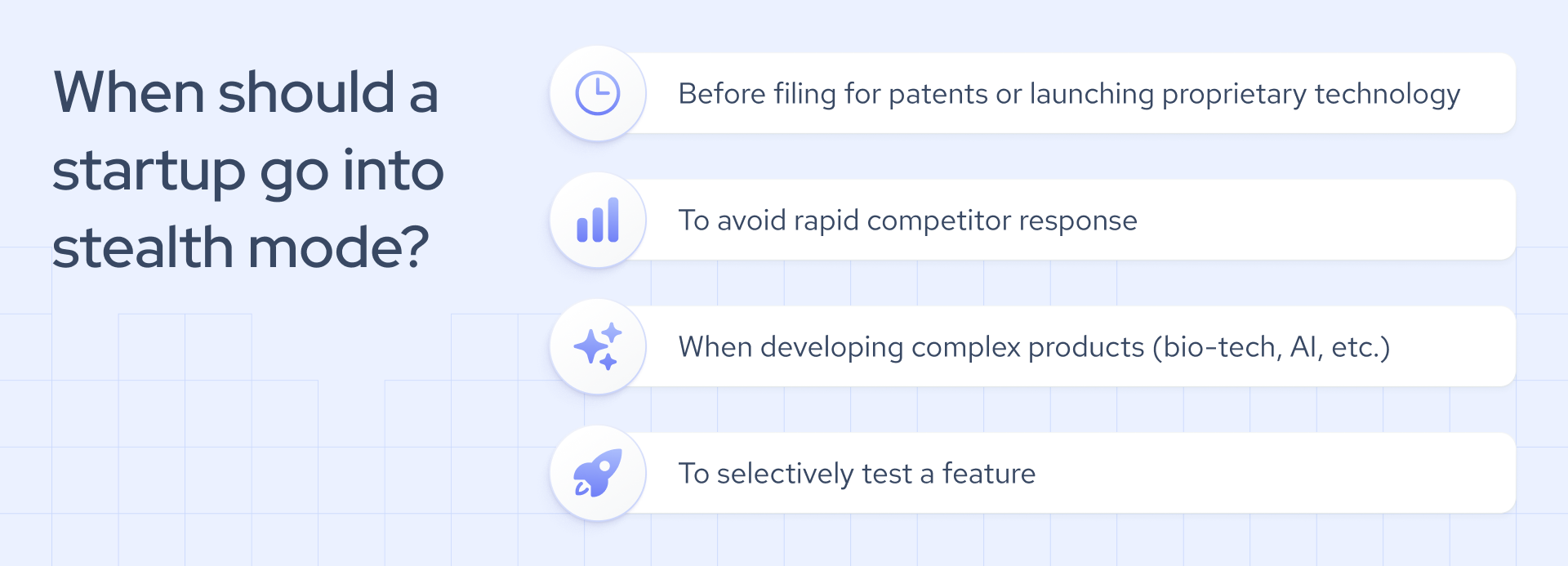 when-should-startup-go-into-stealth-mode