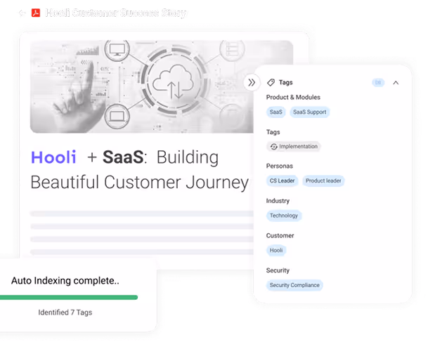Share the most relevant customer evidence
