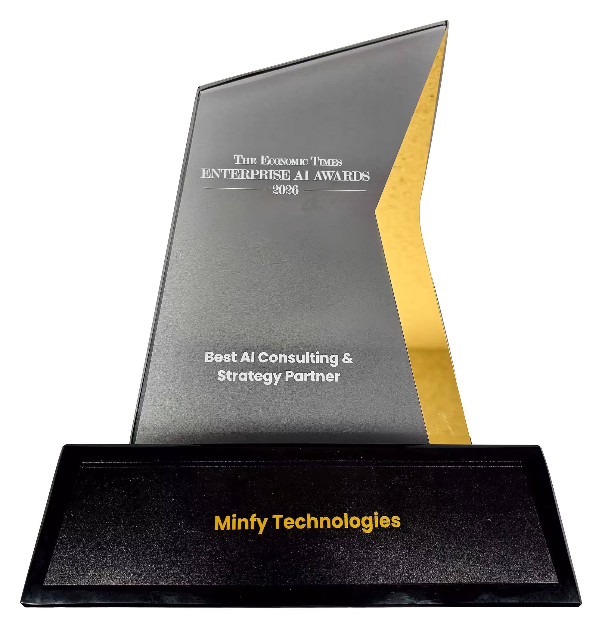 Minfy wins Best AI Consulting & Strategy Partner.