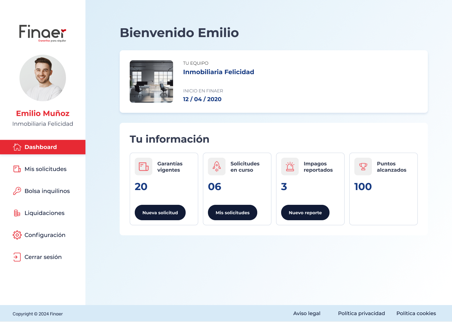 First Dashboard Image