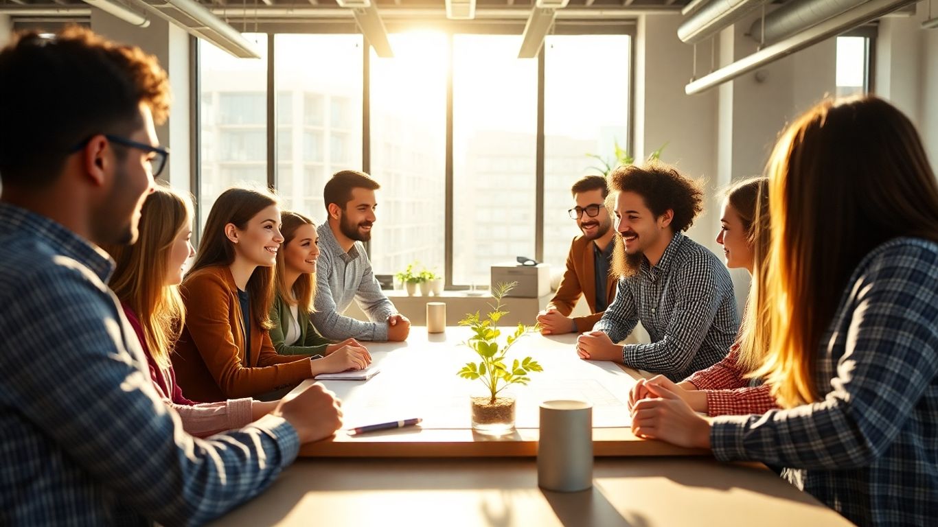 UAE startup founders discussing innovation and growth.