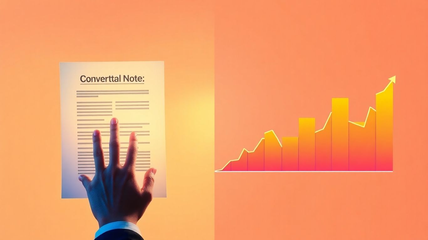 Convertible note transitioning to equity investment