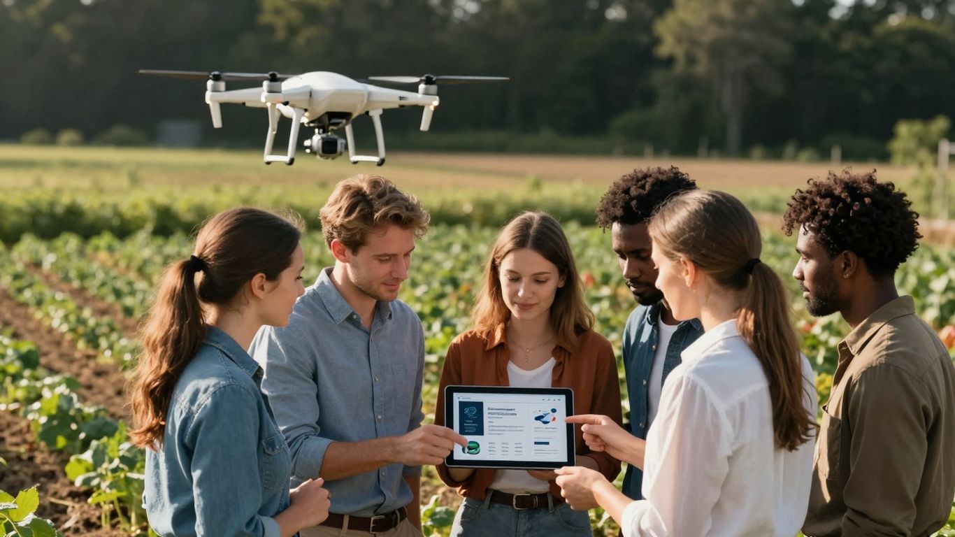 Launching an AgriTech startup with technology and market insights.