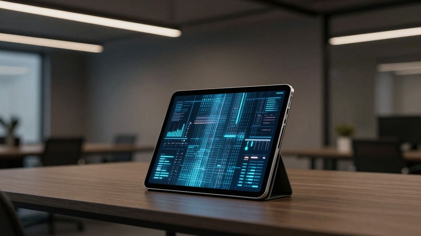 Modern real estate technology concepts visualized.