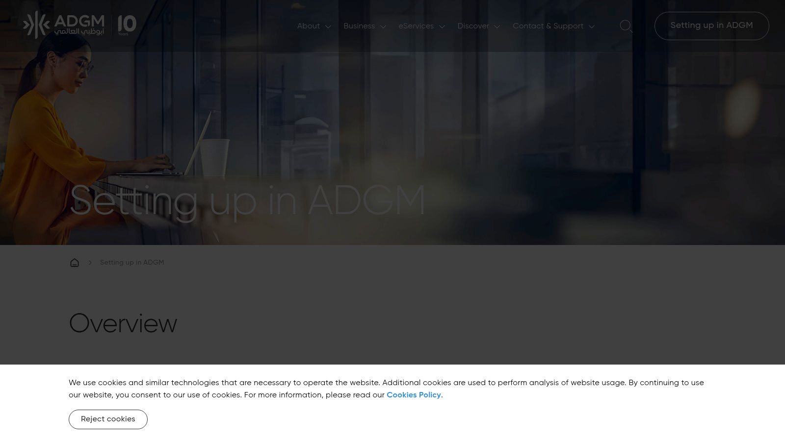 Abu Dhabi Global Market (ADGM) - Setting up