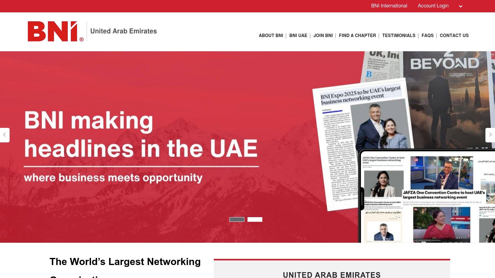 BNI UAE (Dubai chapters)