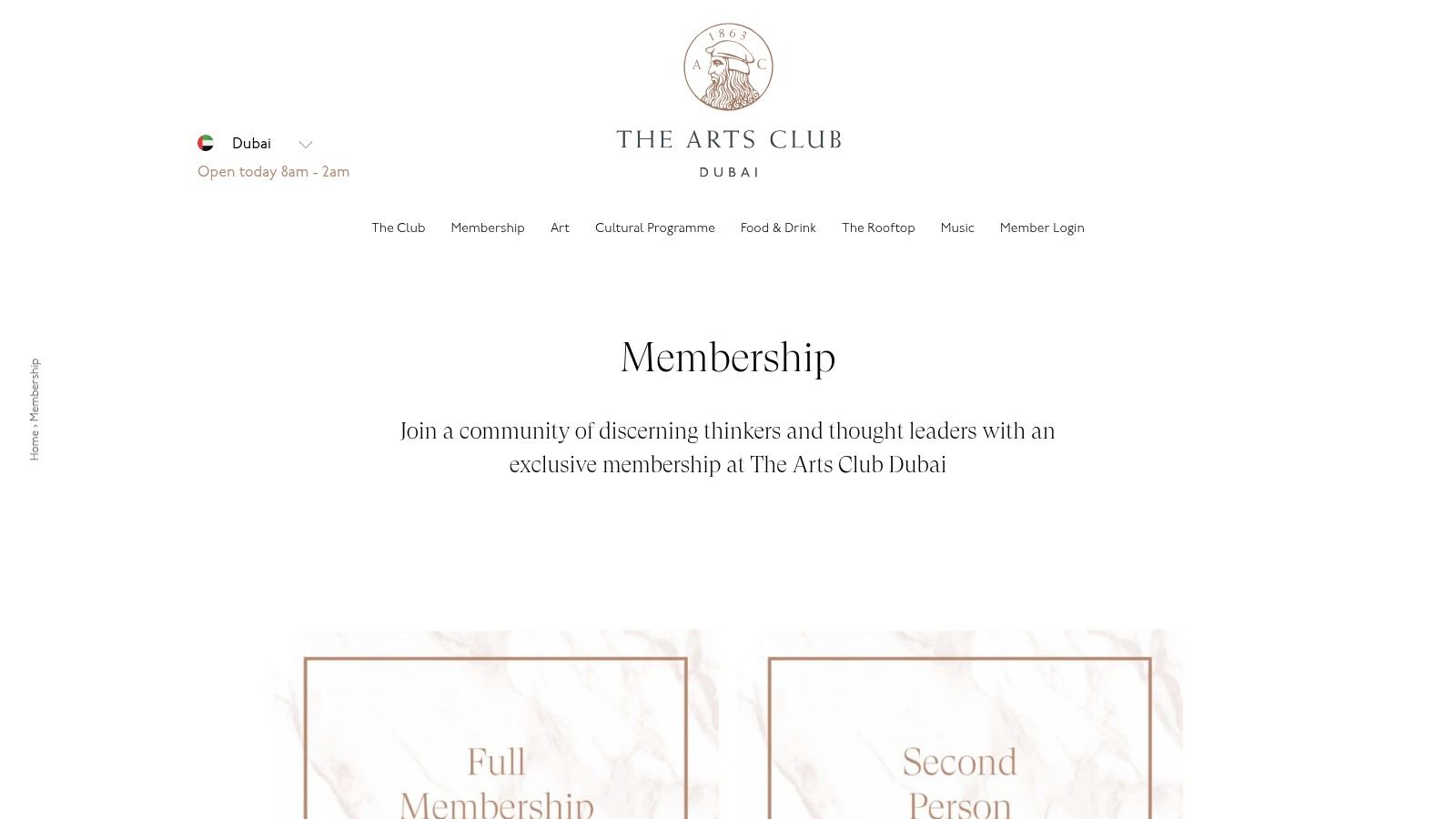 The Arts Club Dubai