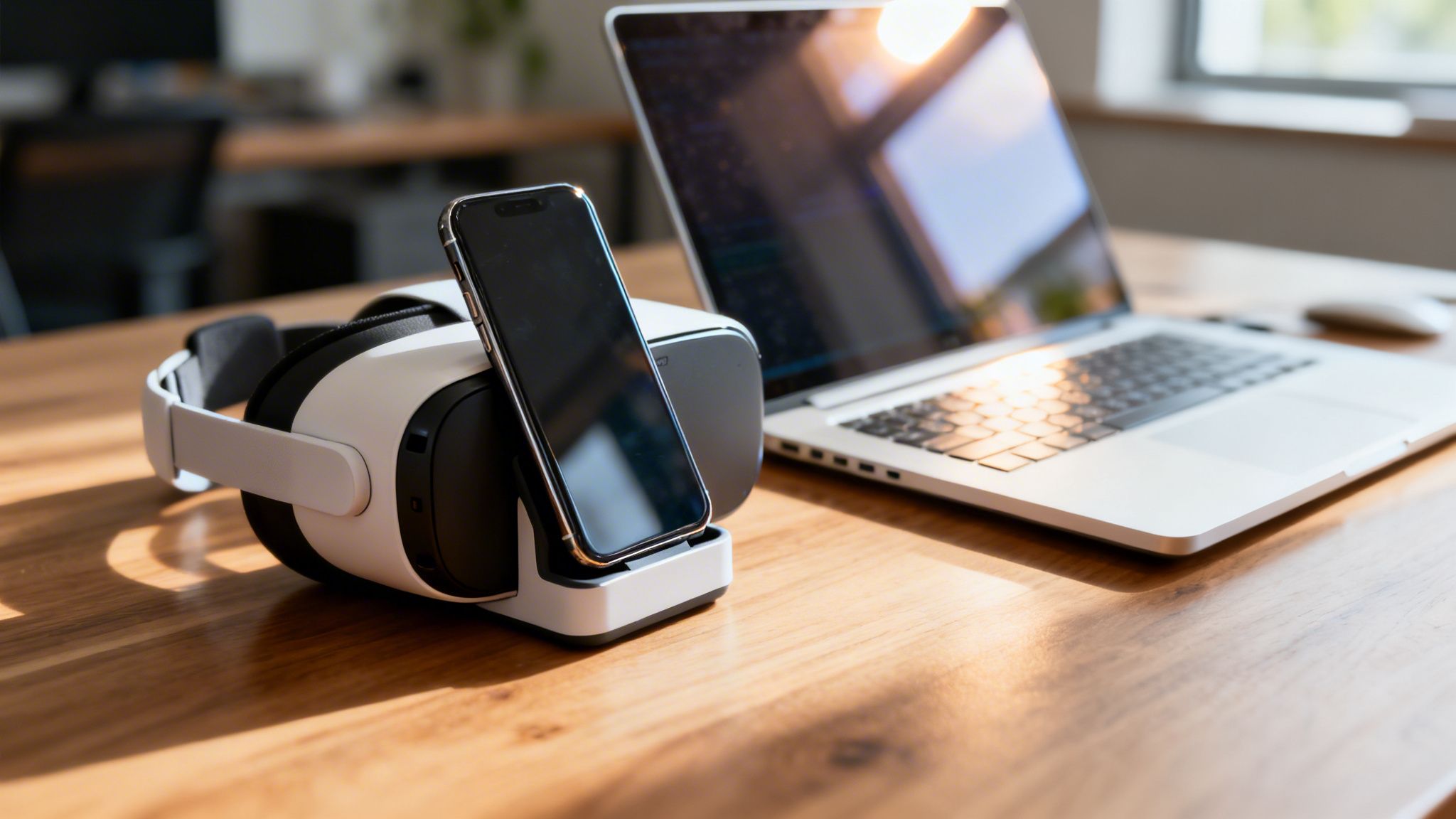 A Founder's Guide to Using a Phone and VR Headset in the UAE