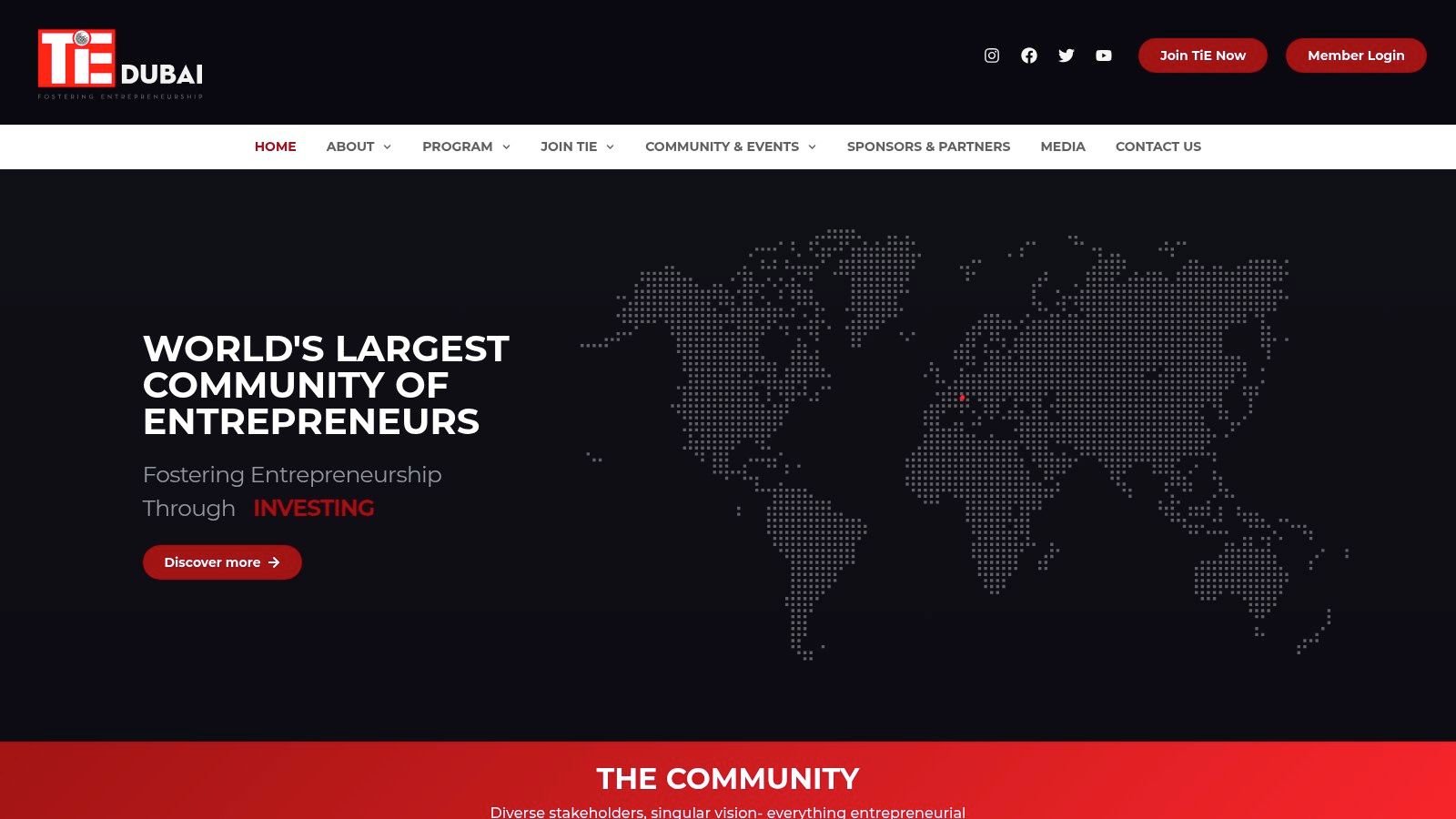 A group of diverse professionals in a networking event, representing the community aspect of startups for business.