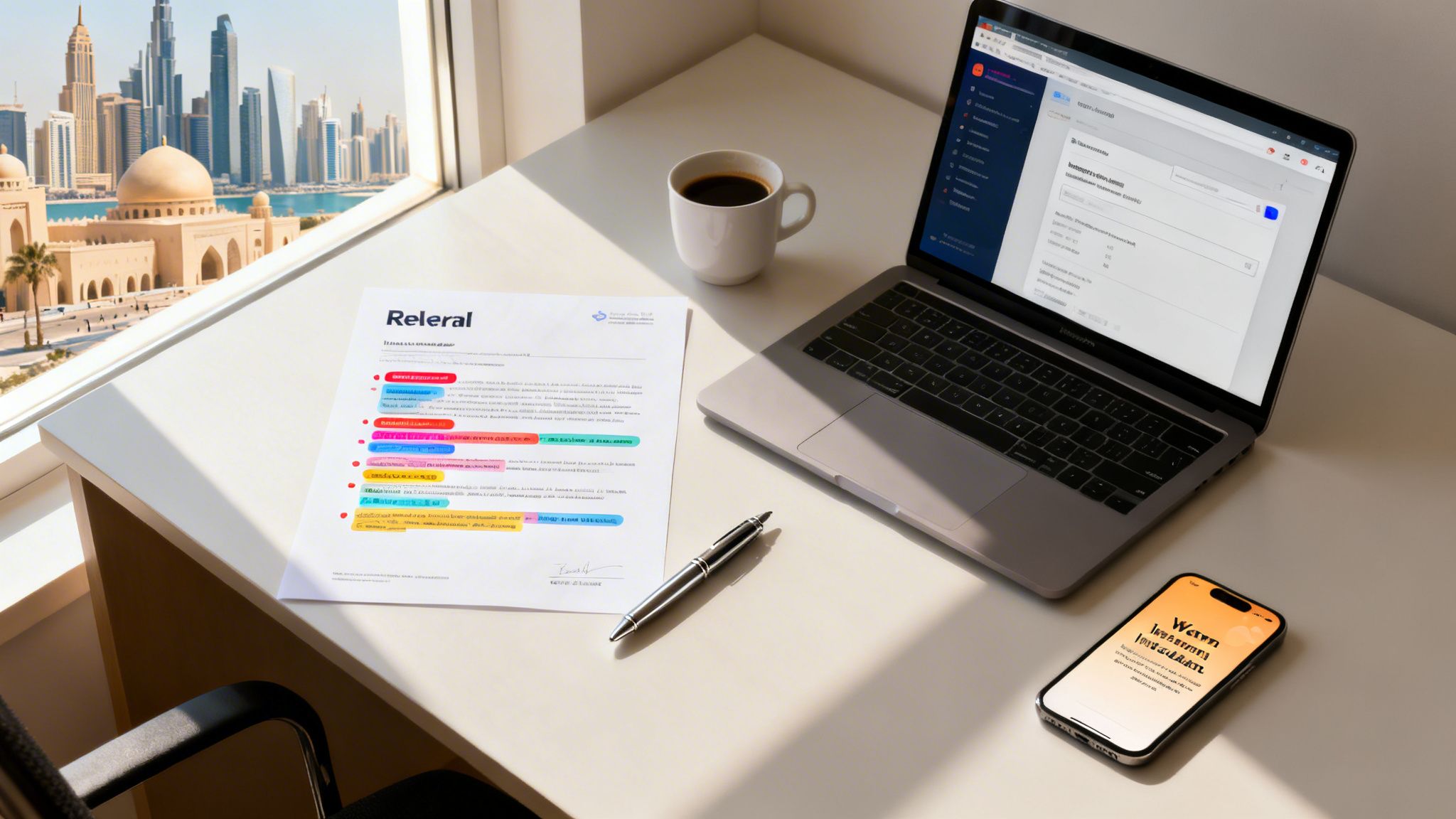 Master the Referral Letter Format That Wins MENA Intros