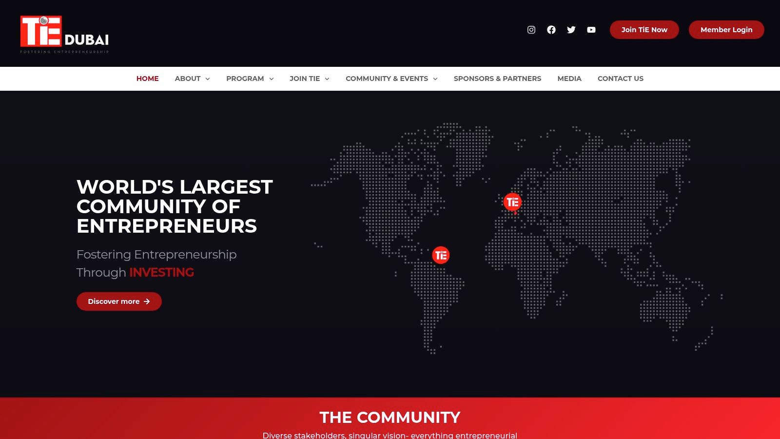 TiE Dubai (The Indus Entrepreneurs – Dubai chapter)