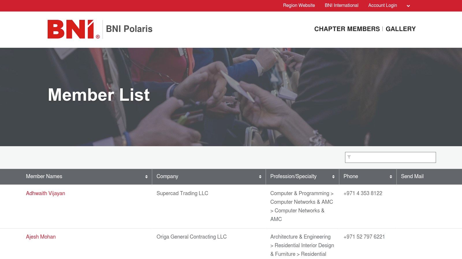 BNI Polaris (Central Dubai)