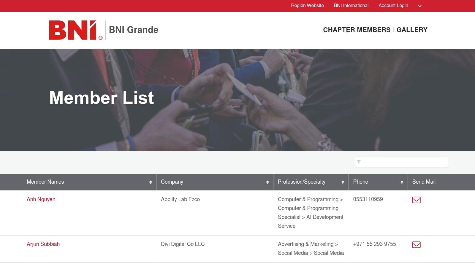 BNI Grande (North Dubai)