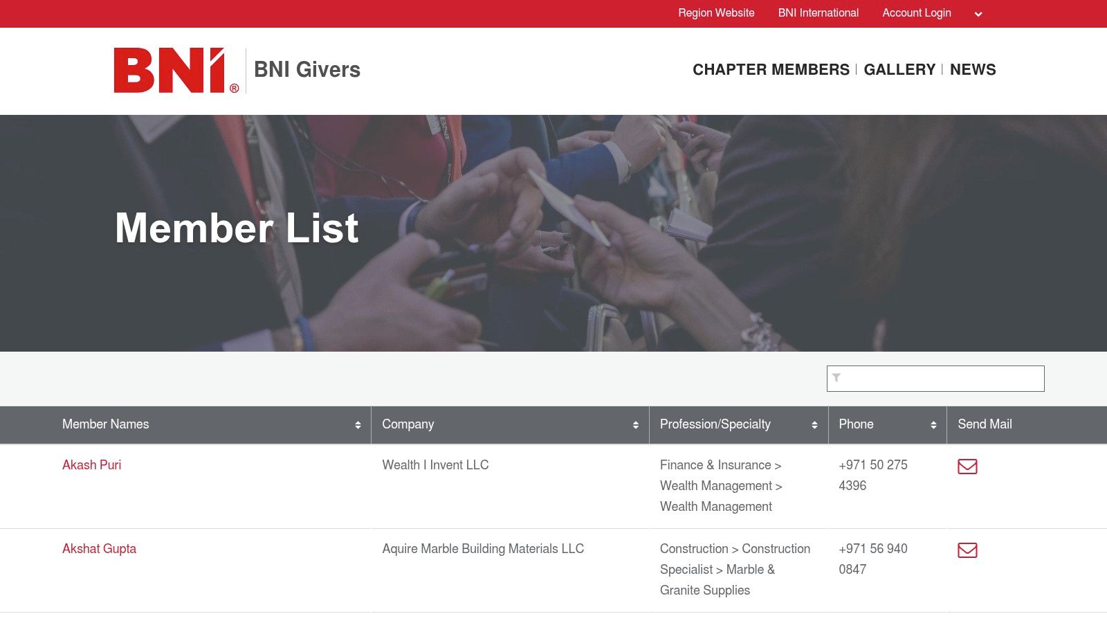 BNI Givers (Deira Dubai)