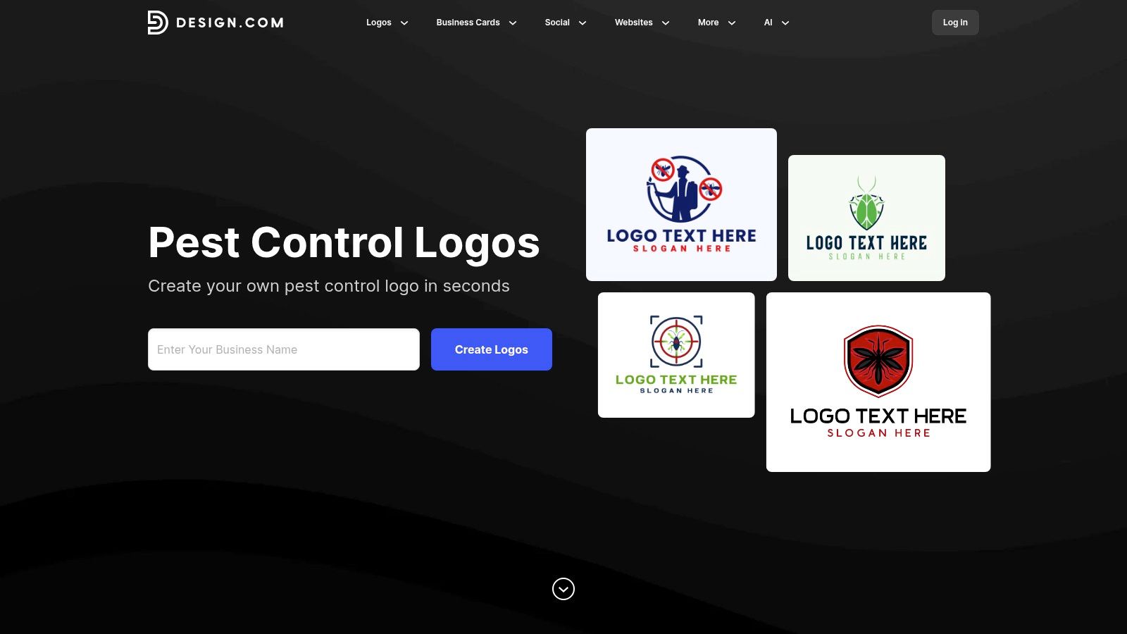 Design.com – Pest Control Logo Maker