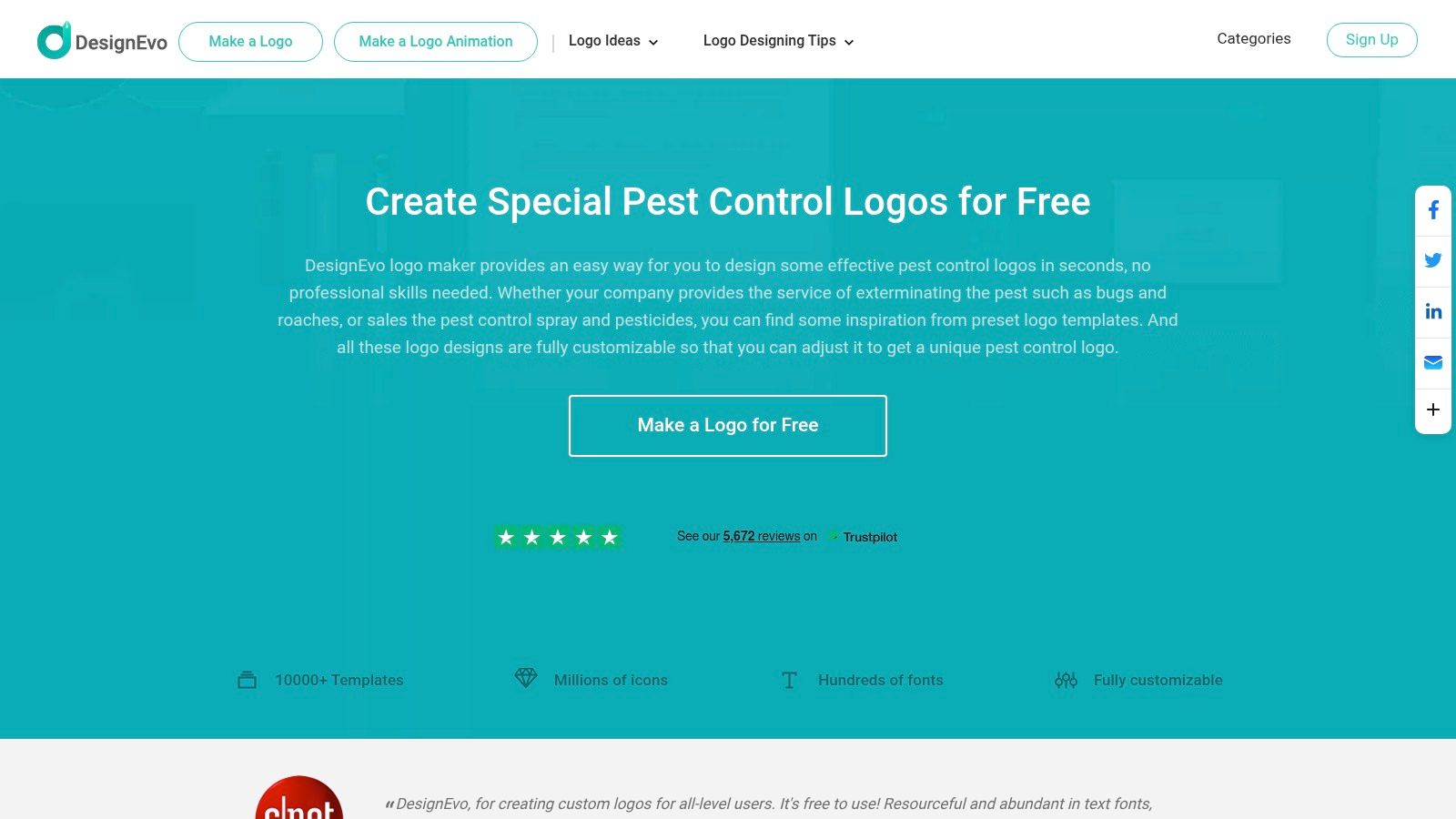 DesignEvo – Pest Control Logo Templates