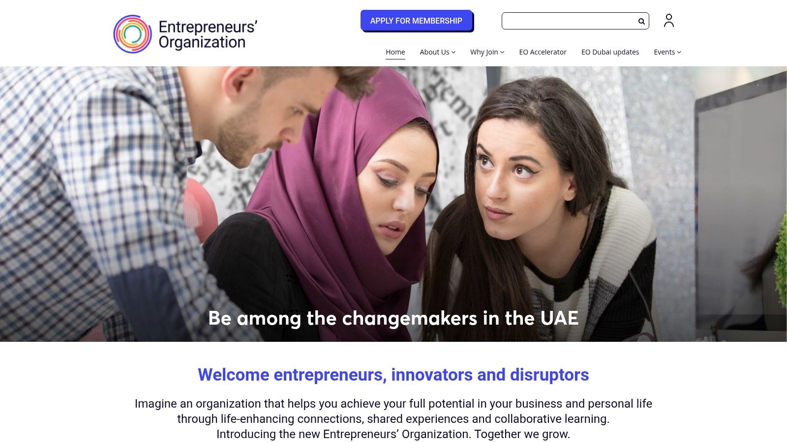 Entrepreneurs' Organization (EO), Dubai Chapter