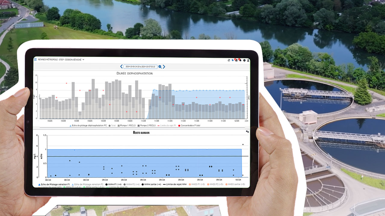 Purecontrol pilote l'injection de chlorure ferrique en station d'épuration