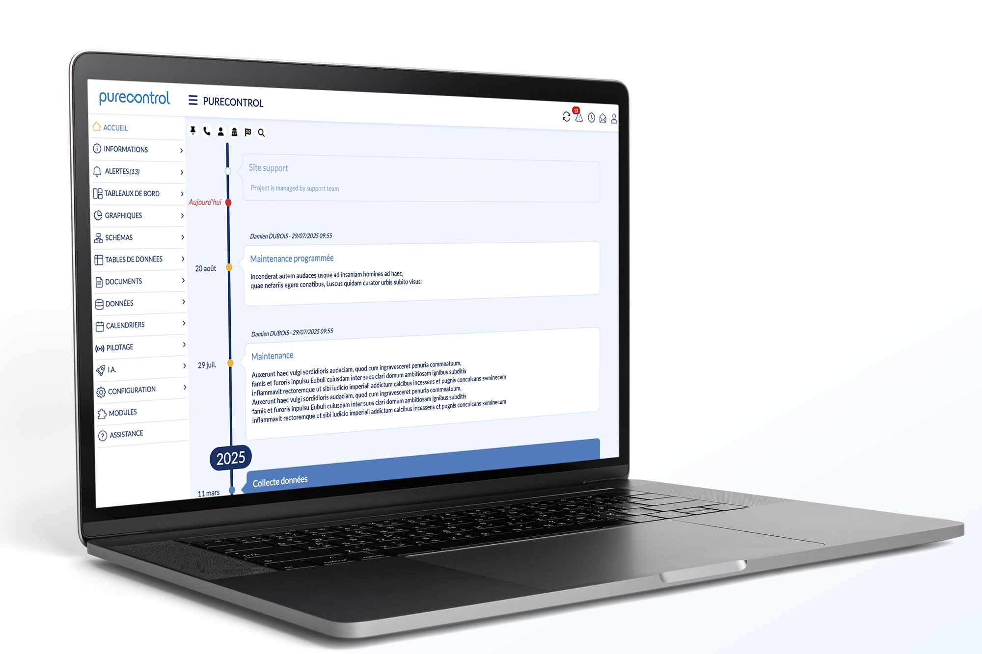 Plateforme supervision industrielle