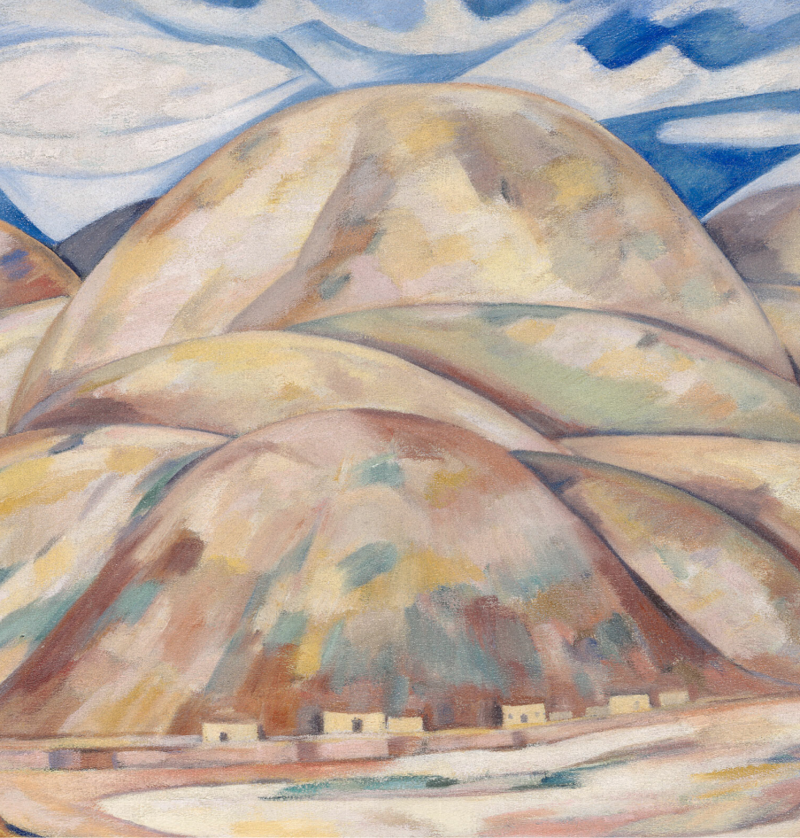 Marsden Hartley, “Landscape No. 3, Cash Entry Mines”, New Mexico, 1920