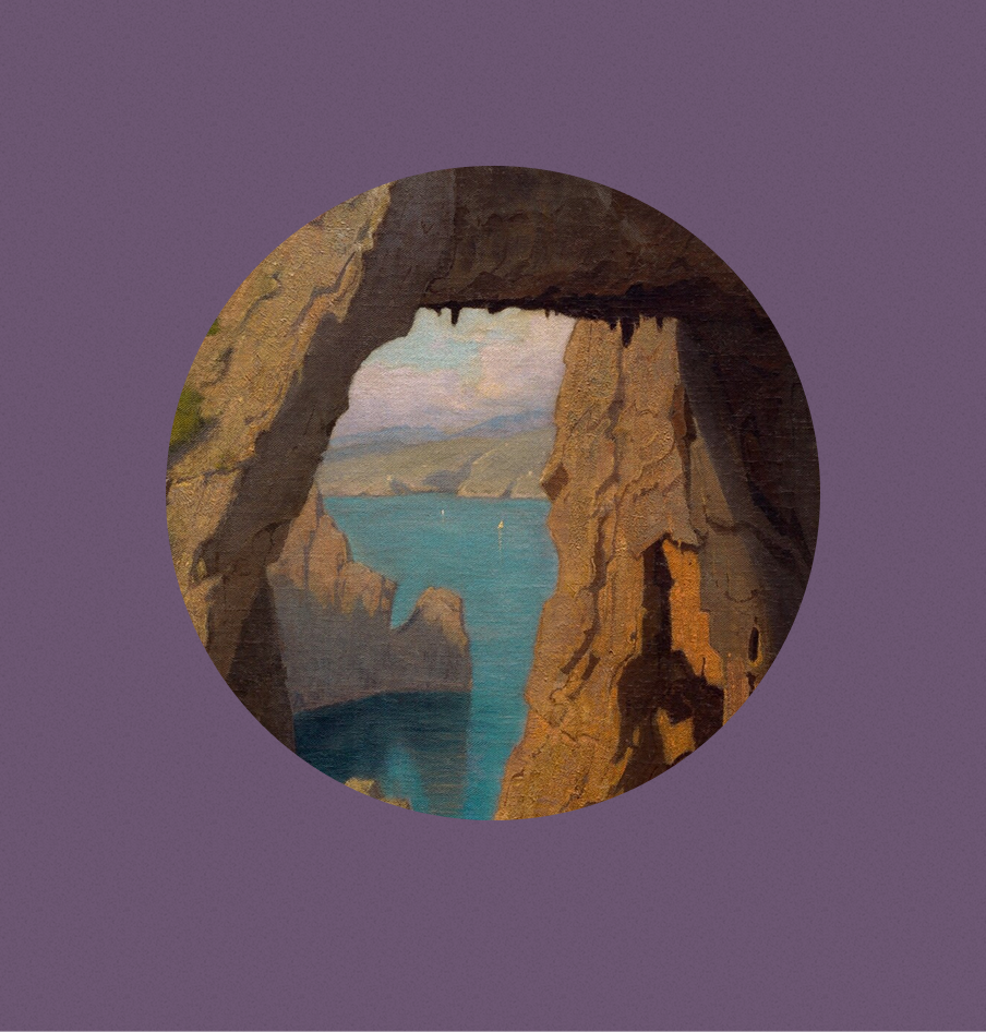 William Stanley Haseltine, “Natural Arch at Capri”, 1871