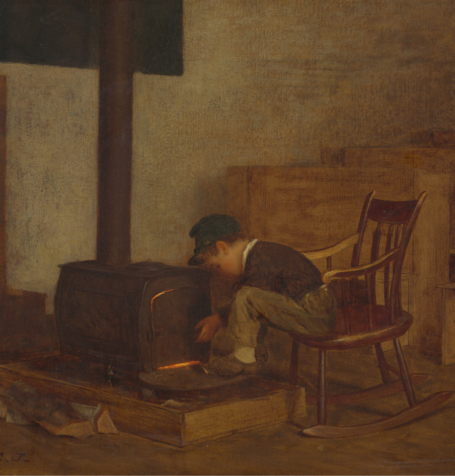 “The Early Scholar”, Eastman Johnson, c. 1865